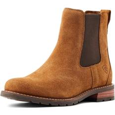 Ariat Women's Wexford Chelsea Boots in Chestnut, Width, 5.5