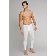 Herren - Weiß Slips Schiesser Original Doppelripp Hose lang