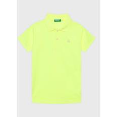 Jaune Polos United Colors of Benetton Polo Garçon Taille 3089G300D