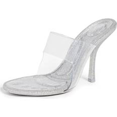 Heeled Mules - Grå