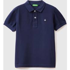 United Colors of Benetton Polotrøjer United Colors of Benetton Short Sleeves T-Shirt - Navy