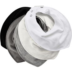 Pippi Barn- & Babytillbehör Pippi Bandana Haklapp 5-pack White