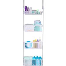 Smart 4-Tier Over-The-Door Hanging Pantry Organizer with Deep Spice