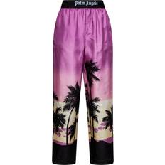 Palm Angels Pantaloni Palm Angels Trousers Woman colour Violet