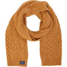 Superdry Damen Halstücher & Schals Superdry Cable Luxury Scarf Tan