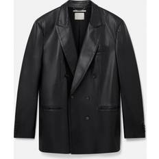 Cuero Blazers Stella McCartney Chaqueta Cruzada De Piel Sintética