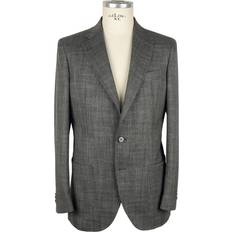 3XL - Herre Blazere Emilio Romanelli Bomuld Blazer Gray IT56/XXXL