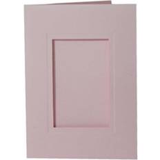 Jam Paper Â A7 Photo Notecards, 5 x 7, Baby Pink, 100/Pack 1791031B Pink