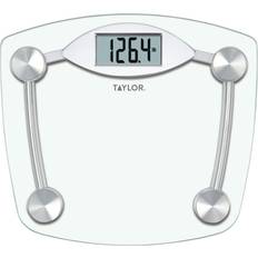 CR2032 Bathroom Scales Taylor Digital Glass Chrome Bathroom Scale