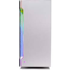 White rgb fans Skytech Gaming Gaming Archangel Gaming Computer PC Desktop – Ryzen 5 5600X 3.7GHz, RTX 3060 TI 8G, 1TB NVMe SSD, 16GB DDR4 3200MHz, RGB Fans, Windows 10 Home 64-bit, 802.11AC Wi-Fi, White