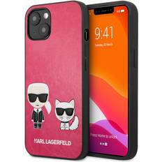 Karl Lagerfeld Apple iPhone 13 mini Handyhüllen Karl Lagerfeld Karl & Choupette Iconic Case for iPhone 13 mini