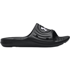 Under Armour Junior Locker IV Slides - Black/White