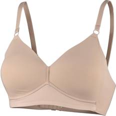 Naturana Higher-Cut Side Wings Bra - Sand