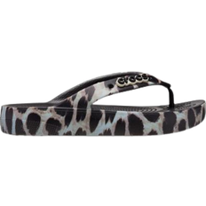 Crocs Classic Platform Animal Remix - Black Leopard