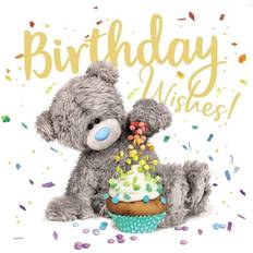 Me to You Cards & Invitations Bear 3D Holographic Birthday Wishes