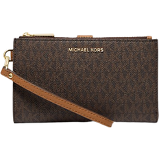 Michael Kors Adele Logo Smartphone Wallet - Brown