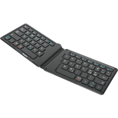 Antimicrobial Folding Ergo Keyboard (Nordic)