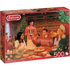 Jumbo Falcon De Luxe Festive Feast 500 Pieces