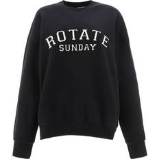 ROTATE Birger Christensen Iriiis Classic Logo Sweatshirt - Black