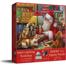 Santa's Quilting Workshop 1000 Pieces