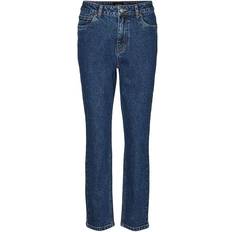 Vero Moda Vmbrenda Straight Fit Jeans - Blue/Dark Blue Denim