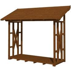 Skanholz Skan Holzunterstand Paul 2 290 Nussbaum