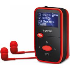 MP3 player SFP 4408RD 8GB, FM [Levering: 4-5 dage]