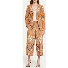 Laura Print Cropped Pant