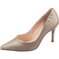 HOGL Pumps Silber Pfennigabsatz/stiletto