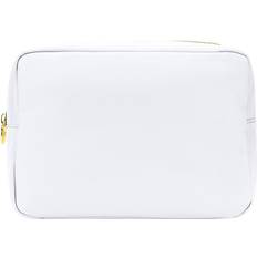 Solid Colours Cosmetic Bags Stoney clover lane Classic Large Pouch - Blanc