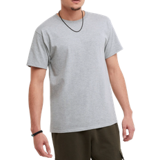 Champion Clothing Champion Classic Embroidered C Logo Tee - Oxford Grey