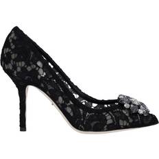 Dolce & Gabbana Escarpins et Talons Dolce & Gabbana Bellucci Decollete Nero Donna Black