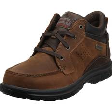 Skechers Lace Boots Skechers USA Segment-Melego Mens Brown Boot