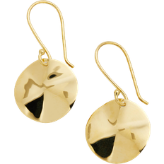 Ippolita Mini Wavy Disc Drop Earrings - Gold