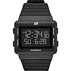 Skechers Larson Chronograph Digital Black Sr1077, One Size