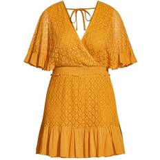 City Chic Sweet Escape Dress Plus Size - Honey