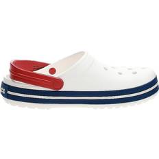 Crocs Crocband Zoccoli Unisex White Blue Jean