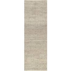 Solid Colors Carpets & Rugs Nuloom Elfriede Natural 30x96"