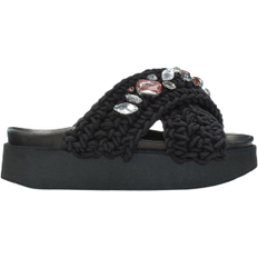 INUIKII Pantofole e Sandali INUIKII Woven Stones - Black