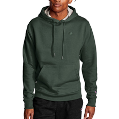 Champion Powerblend C Logo Hoodie Unisex - Dark Green