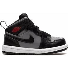 Nike Air Jordan 1 Mid TD - Black/Gym Red/Particle Grey