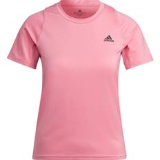 Adidas Dam - Elastan/Lycra/Spandex - Rosa T-shirts Adidas Women's Run Fast Parley Ocean Plastic Running Tee - Bliss Pink