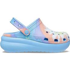 Crocs Kid's Cutie Crush Tie-Dye Clog - Oxygen/Multi