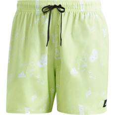 3XL Trajes de Baño Adidas Brand Love CLX Short Length Swim Shorts - Pulse Lime