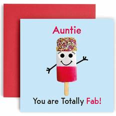 Huxters Cards & Invitations You're Fab Auntie Happy Birthday Card