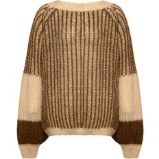 Noella Sweatere Noella Liana Knit Sweater Beige-Brown