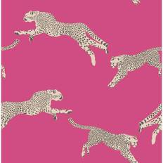 Scalamandre Bubblegum Leaping Cheetah (SCS4276)