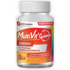 Forte Pharma Kosttilskud Forté Multivit Energy Vingummi 60 Enheder 60 stk
