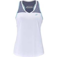 Play Tank Top Women White/Blue