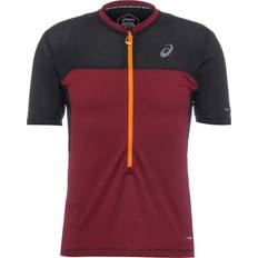 Herr - Löpning - Röda Överdelar Asics Fujitrail Shirt Men Bordeaux